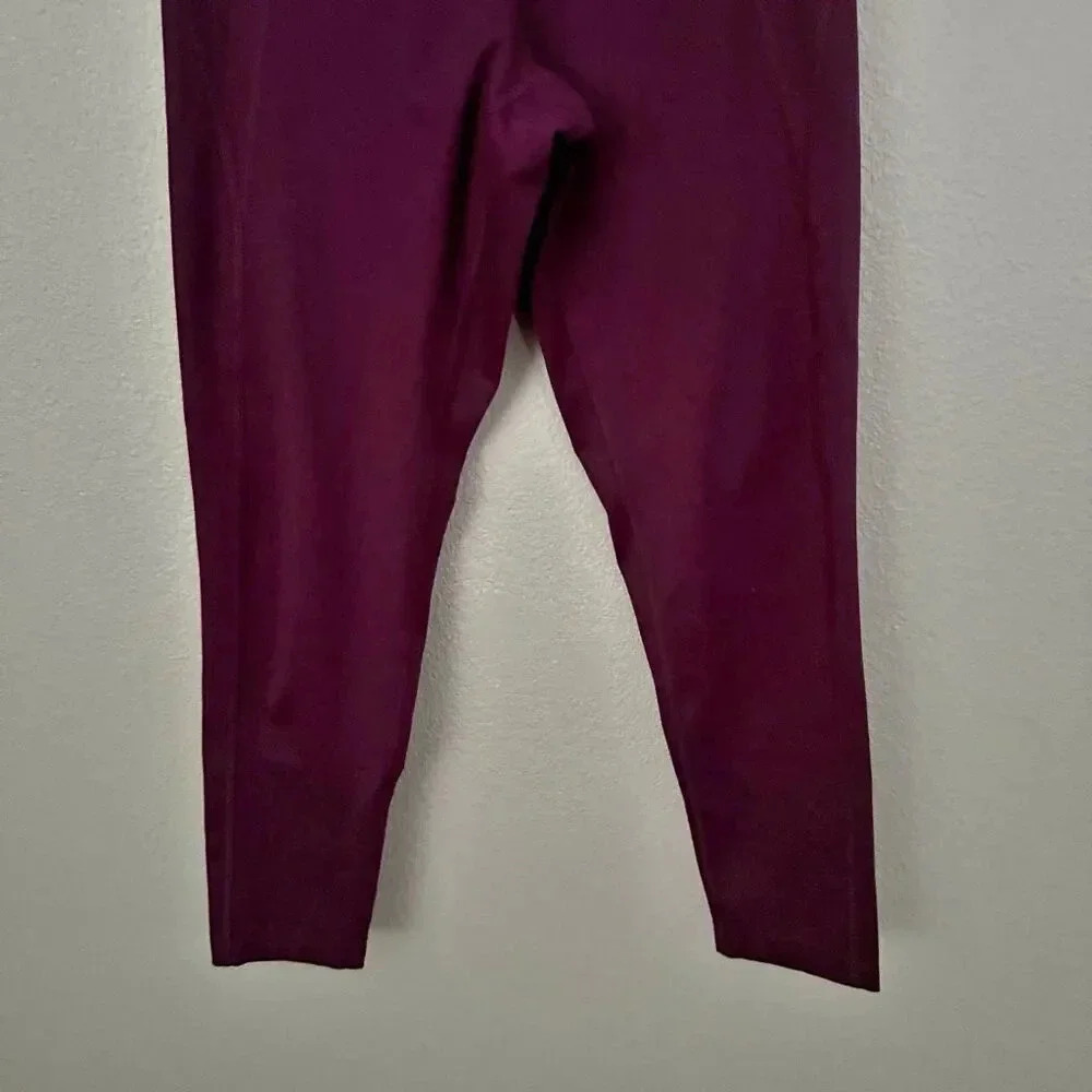 GIRLFRIEND COLLECTIVE | Plum Purple Compressive High Rise Leggings | Size Small - Picture 4 of 8